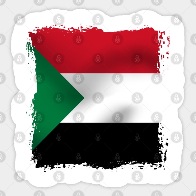 Sudan artwork Sticker by SASTRAVILA
